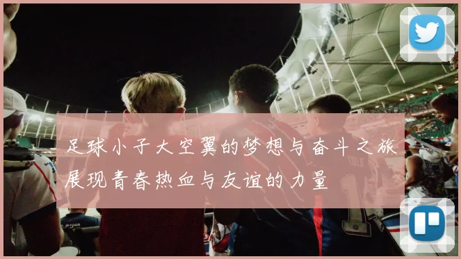 足球小子大空翼的梦想与奋斗之旅展现青春热血与友谊的力量